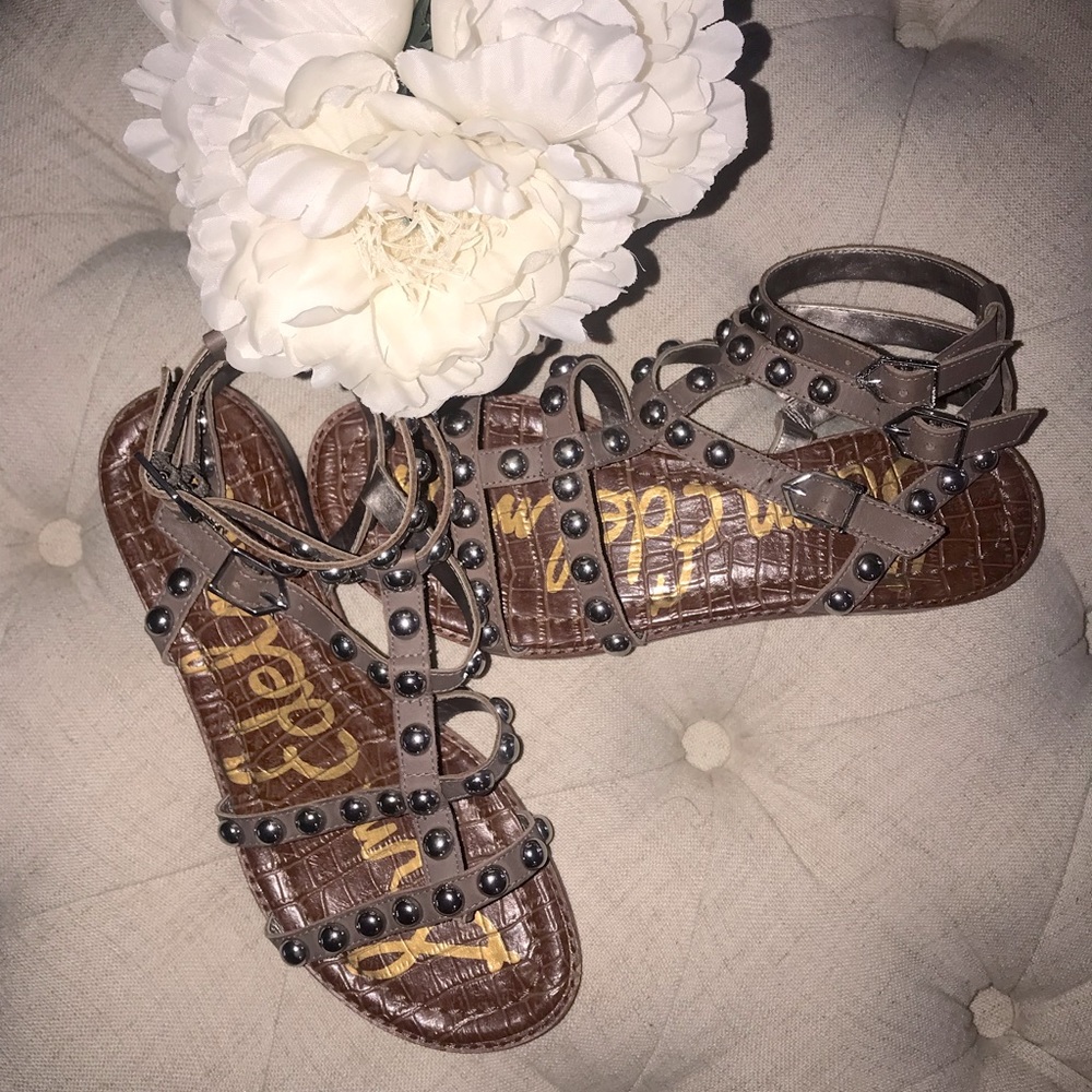 Sam Edelman Eagan studded gladiator sandals sz7